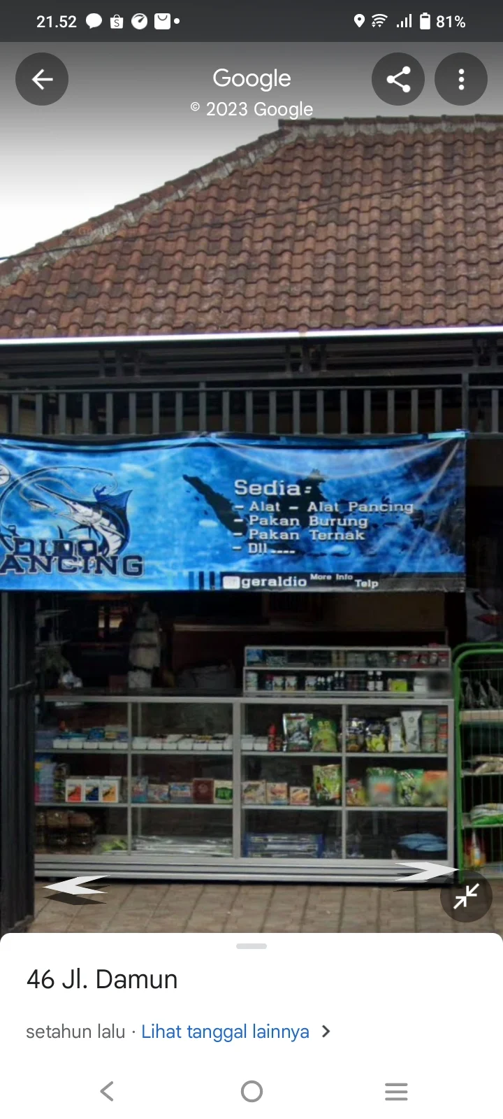 Dido Pancing dan Pets Shop