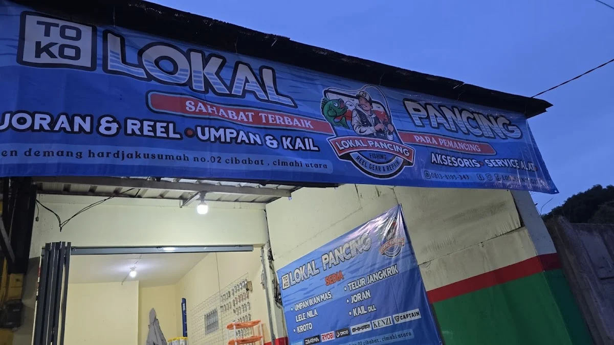 Toko lokal pancing